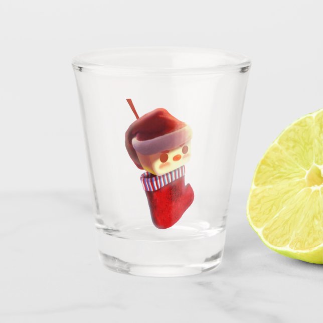 Verre A Shot Stockage de Noël (Devant)
