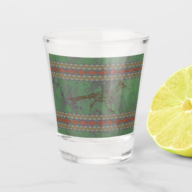 Verre A Shot Sud-ouest Roadrunner Sagebrush Green (Devant)