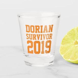 Verre A Shot Survivant de l'ouragan Dorian