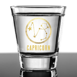 Verre A Shot SYMBOLE Zodiaque Capricorne Astrologie Horoscope O