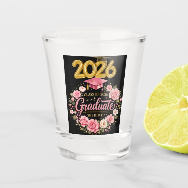 Verre A Shot T-Shirt (Devant)