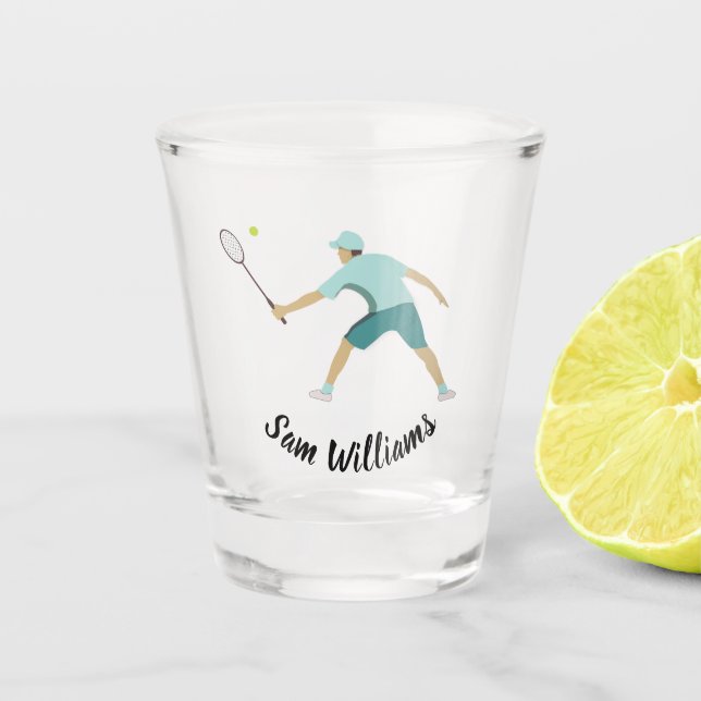 Verre A Shot Tennis (Devant)