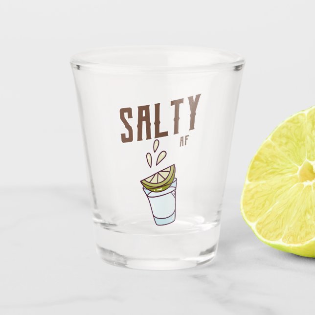 Verre A Shot Tequila par Salty AF (Devant)