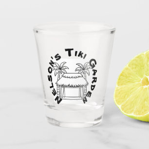 Verre A Shot Tiki Hut personnalisable