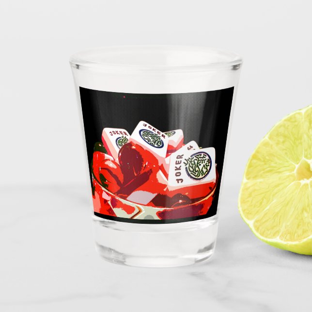 Verre A Shot Tirs de Jello de joker (Devant)