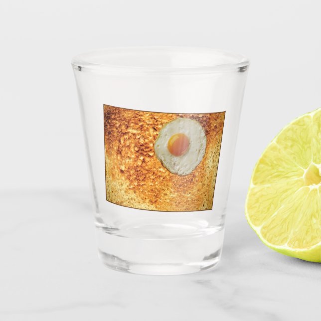 Verre A Shot Toast & Oeuf du Colorado (Devant)