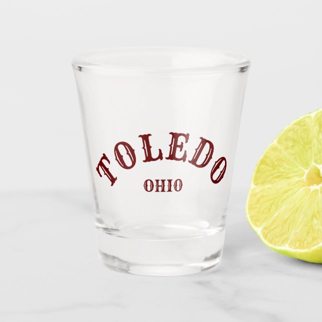 Verre A Shot Toledo, Ohio (Devant)