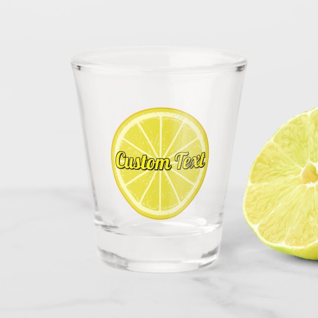 Verre A Shot Tranche de citron (Devant)