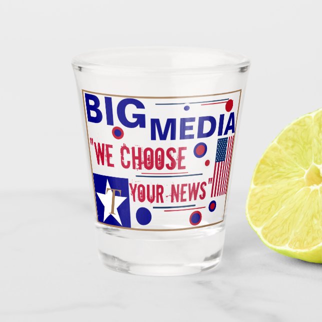 Verre A Shot Trump 2020 Shot Glass Big Media (Devant)