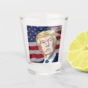 Verre A Shot Trump 45e Président des États-Unis - Don