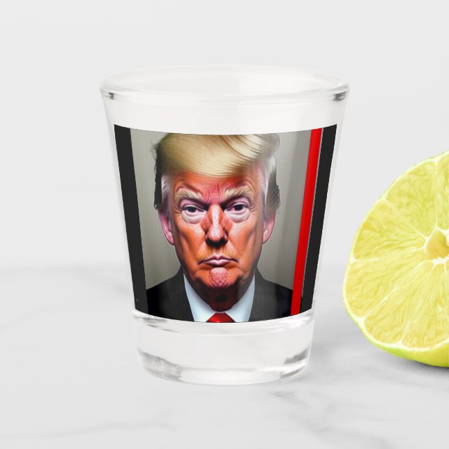Verre A Shot Trump Mushot Tiré (Devant)