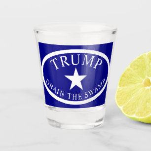 Verre A Shot Trump Oval autocollant de fenêtre de camion Draine