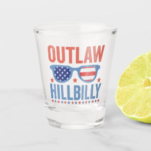 Verre A Shot Trump Vance 2024 - Élection Hillbilly hors-la-loi