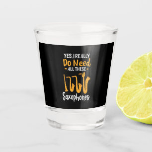 Verre A Shot Types de saxophone