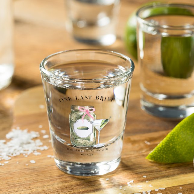 Verre A Shot Une dernière saumure | Enterrement de vie de jeune (Créateur téléchargé)