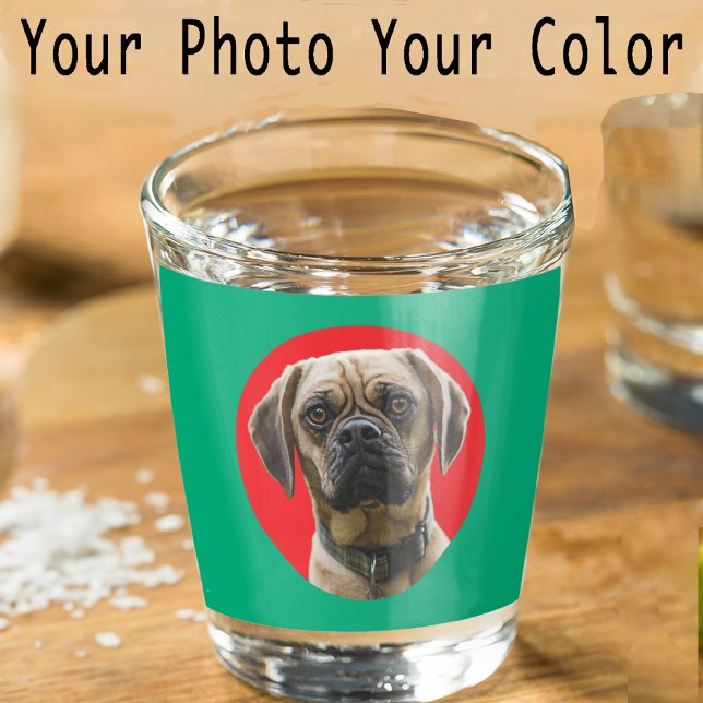 Verre A Shot Unique Stocking Stuffer Animaux de compagnie Amour (Créateur téléchargé)