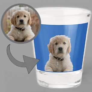 Verre A Shot Unique Stocking Stuffer Animaux de compagnie Amour