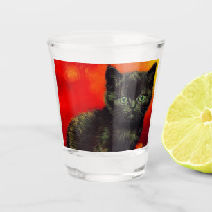 Verre A Shot Van Gogh Black Kitten