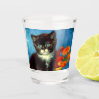 Van Gogh Tuxedo Cat
