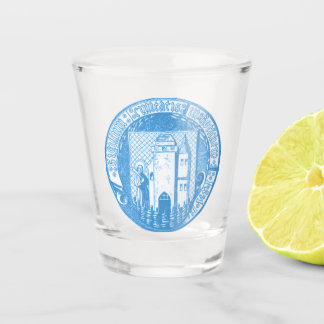 Verre A Shot Verre à shot de Gottschee Kocevje Blason Armoiries