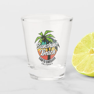 Verre A Shot Verre à shot de Sunshine Beach Santa Barbara Calif