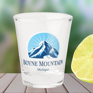 Verre A Shot Verre à shot de vacances de ski Boyne Mountain Mic