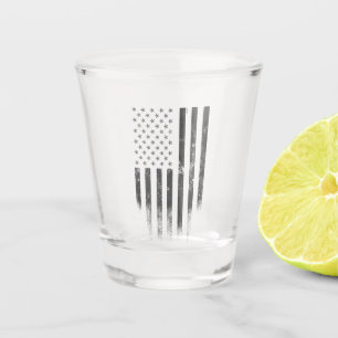 Verre A Shot Verre à shot du drapeau américain vintage