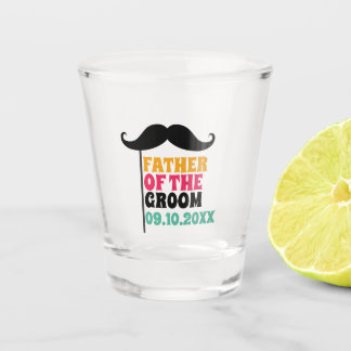 Verre A Shot Verre à Shot en forme de Moustache pour le Père Lé