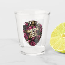 Verre à shot Fragile comme une bombe
