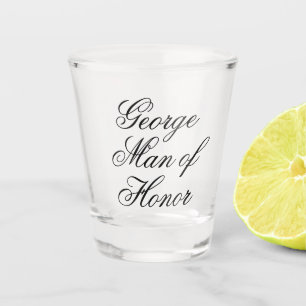 Verre A Shot Verre à Shot Homme d'Honneur   Verre à Shot pour l