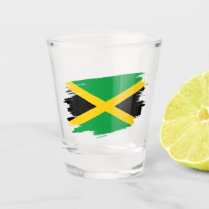 Verre A Shot Verre à shot Jamaïcain, Drapeau Jamaïcain Patrioti