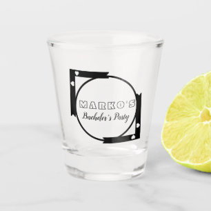 Verre A Shot Verre à shot pour enterrement de vie de garçon ave