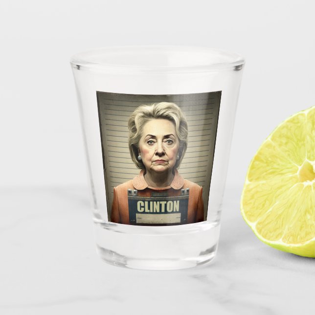 Verre A Shot Verrouillez-La ! - Hillary Clinton (Devant)