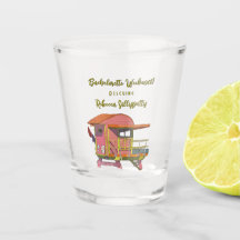 Vibes de sauveteur rose pour enterrement de vie de