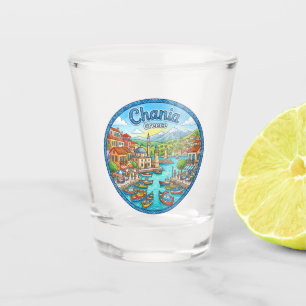 Verre A Shot Vieux port vénitien de La Canée Grèce