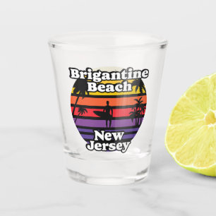 Verre A Shot Vintage Brigantine Beach New Jersey