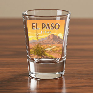 Verre A Shot Vintage El Paso Texas
