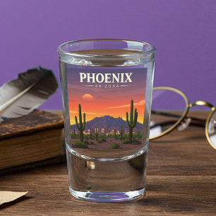 Verre A Shot Vintage Phoenix Arizona