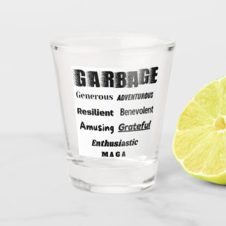 Verre A Shot Vitre de récupération