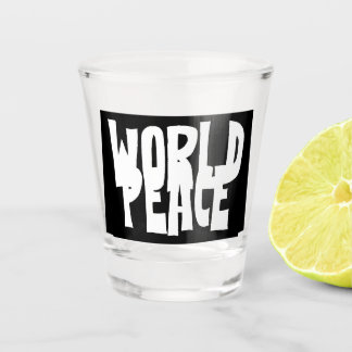 Verre A Shot Vitre World Peace