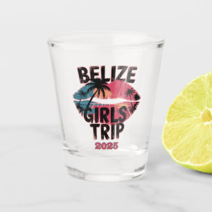 Verre A Shot Voyage tropical pour filles au Belize 