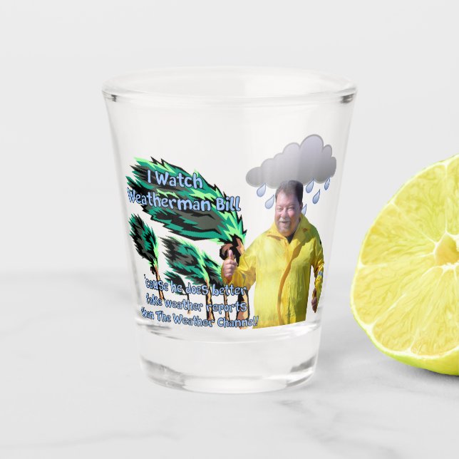 Verre A Shot Weatherman Bill (Devant)