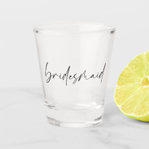 Verre A Shot WI-ll You Be My Bridesmaid - chic bridesmaid