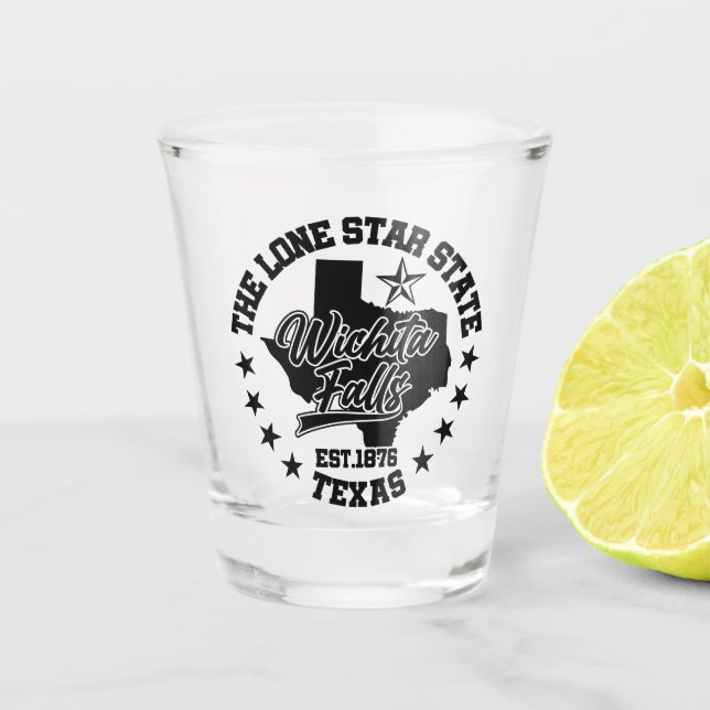 Verre A Shot Wichita Falls, Texas (Devant)