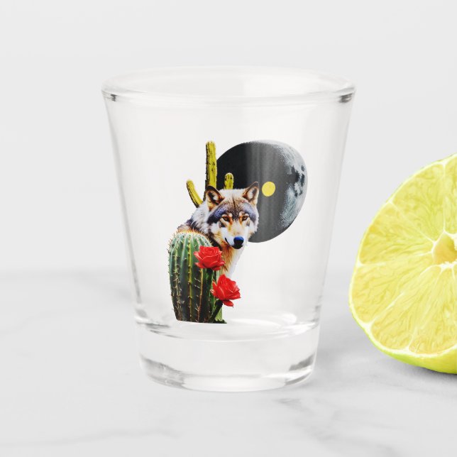 Verre A Shot Wolf16 : (Devant)