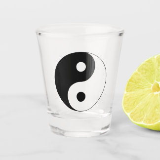 Verre A Shot Yin Yang
