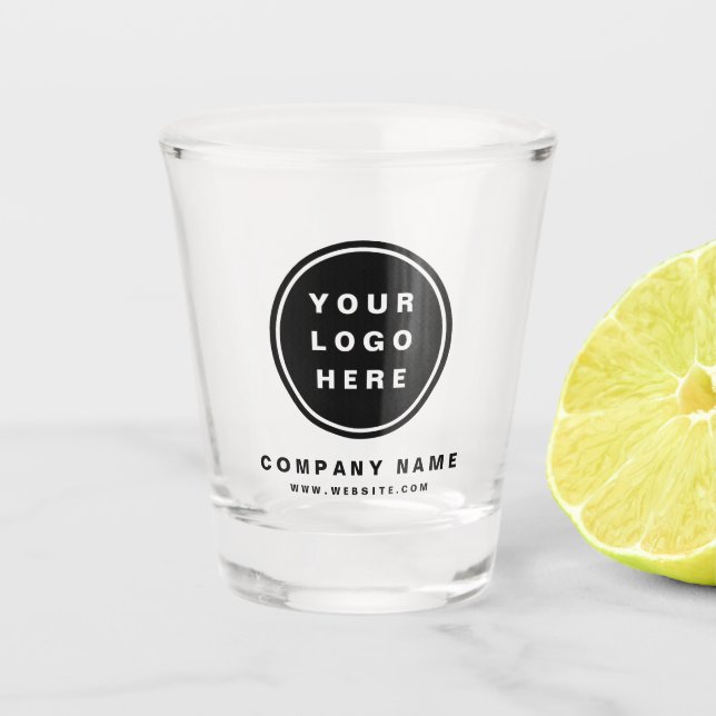 Verre A Shot Your Business Logo Promoteur Business Company (Devant)