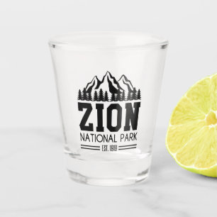 Verre A Shot Zion National Park Utah USA Outdoor Randonnée