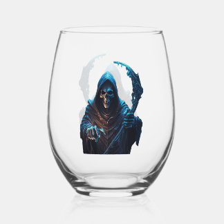 Verre à vin de la Faucheuse