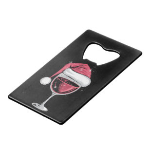 Verre à vin rouge Noël drôle de Noël Xmas 